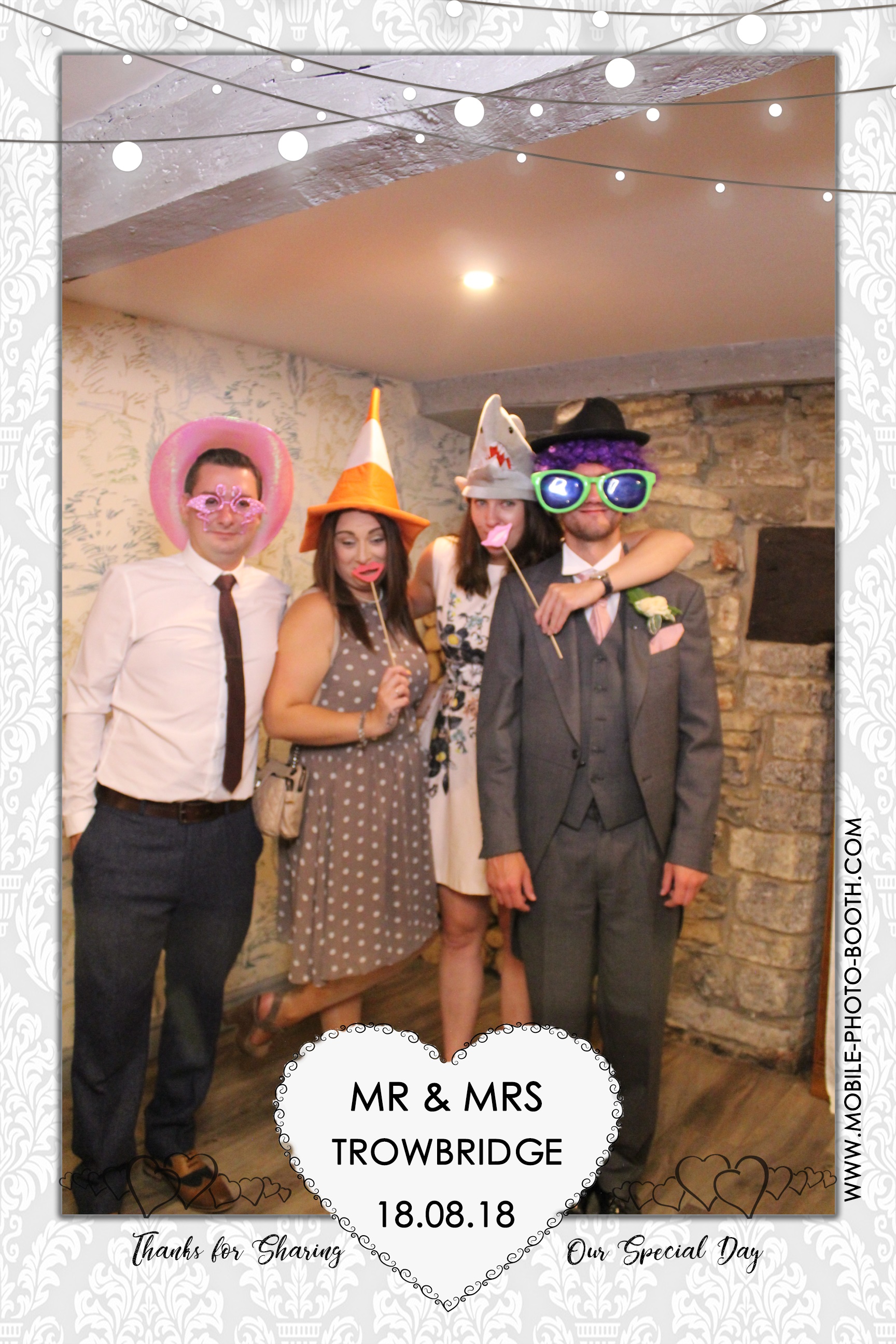 Mr & Mrs Trowbridge | View more photos from the event at images.mobile-photo-booth.com/u/MobilePhotoBoothUK/Mr-Mrs-Trowbridge